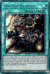 Zoodiac Barrage - RA04-EN091 - (PUR) Prismatic Ultimate Rare - 1st Edition